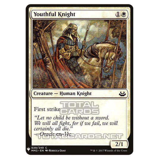 Magic The Gathering - Mystery - Youthful Knight - 279/1694