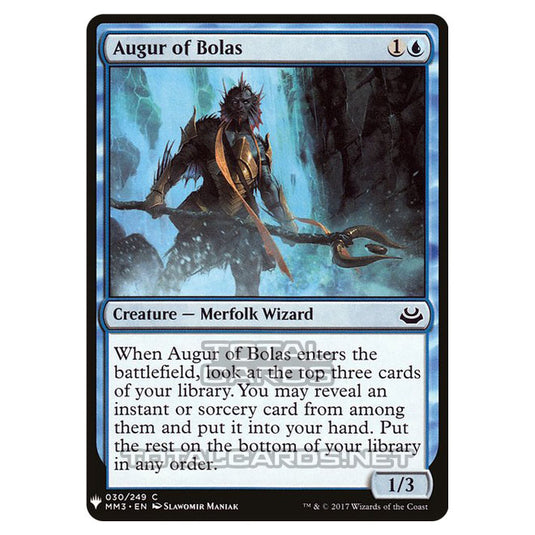 Magic The Gathering - Mystery - Augur of Bolas - 292/1694