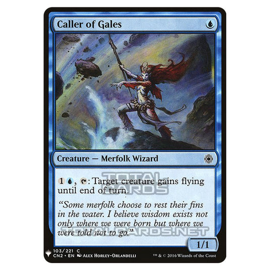 Magic The Gathering - Mystery - Caller of Gales - 305/1694