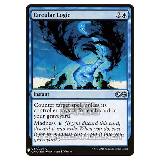 Magic The Gathering - Mystery - Circular Logic - 317/1694