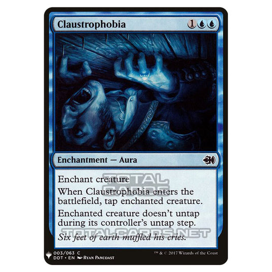 Magic The Gathering - Mystery - Claustrophobia - 319/1694