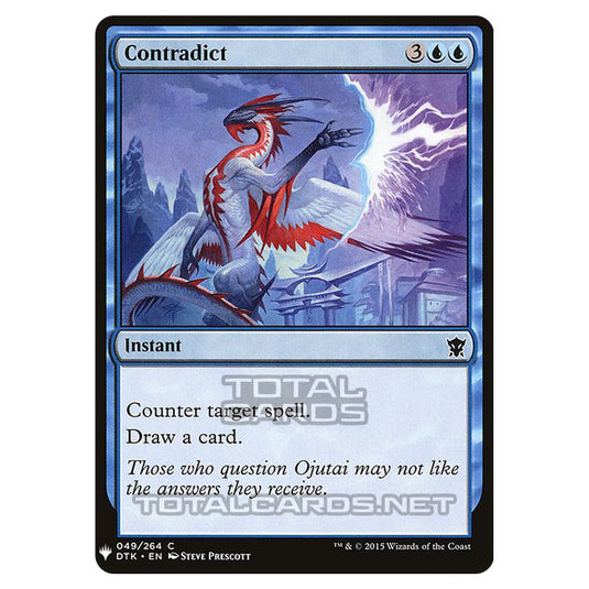 Magic The Gathering - Mystery - Contradict - 331/1694