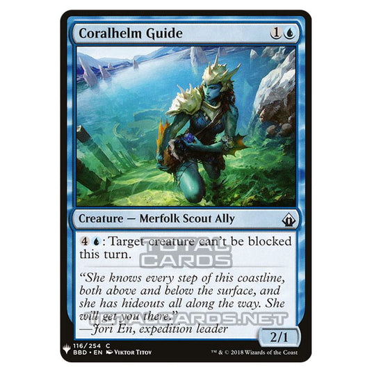 Magic The Gathering - Mystery - Coralhelm Guide - 333/1694