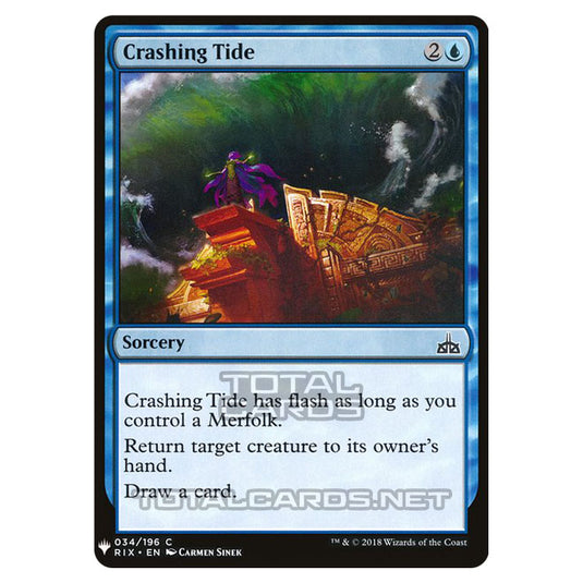 Magic The Gathering - Mystery - Crashing Tide - 338/1694