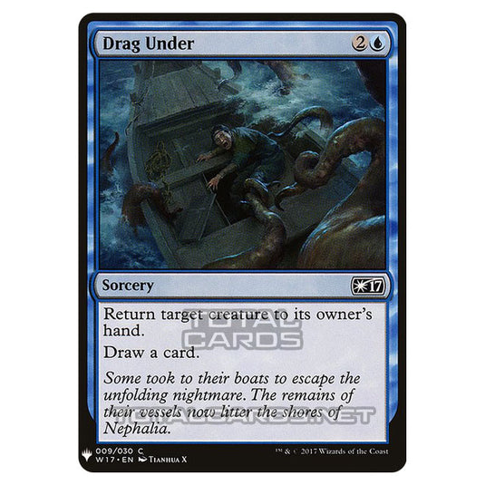 Magic The Gathering - Mystery - Drag Under - 357/1694