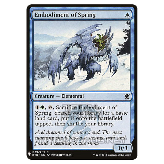 Magic The Gathering - Mystery - Embodiment of Spring - 362/1694