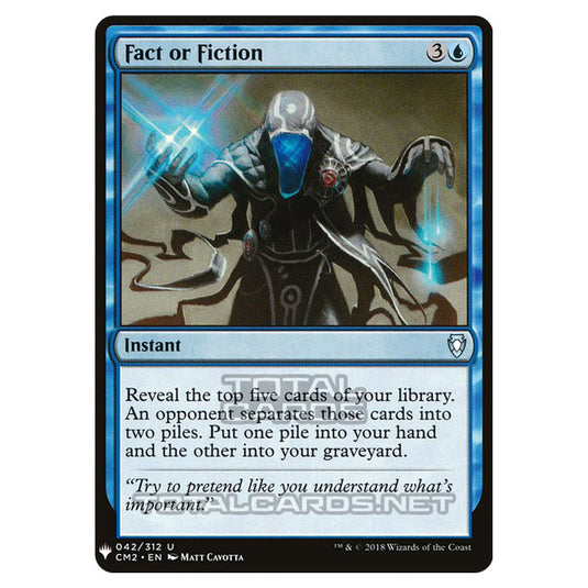 Magic The Gathering - Mystery - Fact or Fiction - 371/1694