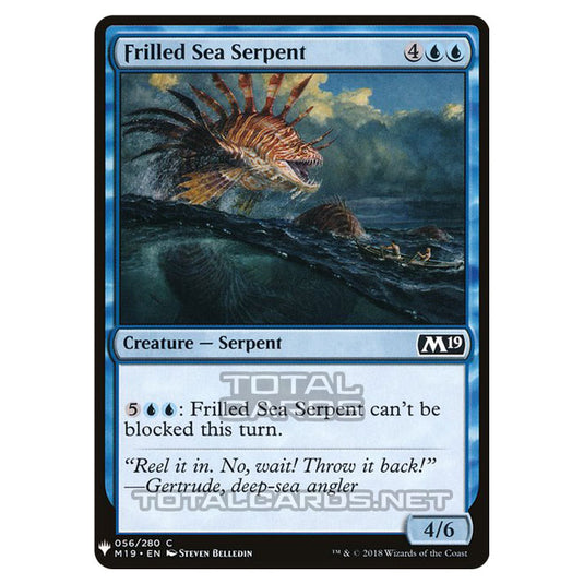 Magic The Gathering - Mystery - Frilled Sea Serpent - 387/1694