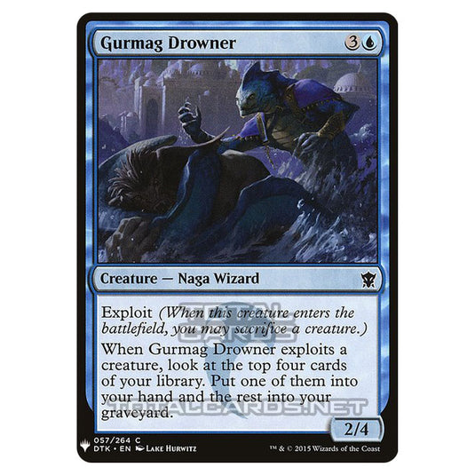 Magic The Gathering - Mystery - Gurmag Drowner - 396/1694