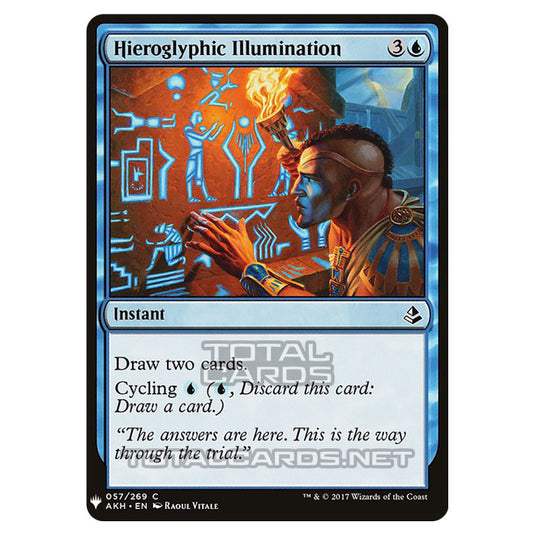 Magic The Gathering - Mystery - Hieroglyphic Illumination - 399/1694