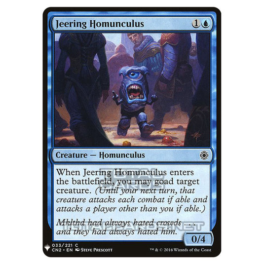 Magic The Gathering - Mystery - Jeering Homunculus - 409/1694