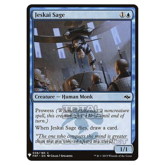 Magic The Gathering - Mystery - Jeskai Sage - 410/1694