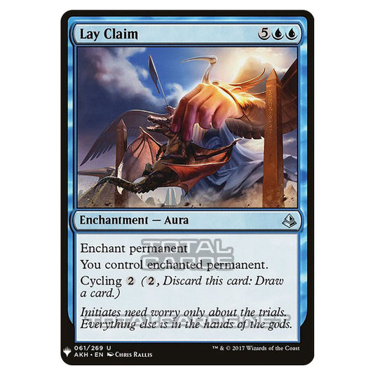 Magic The Gathering - Mystery - Lay Claim - 417/1694