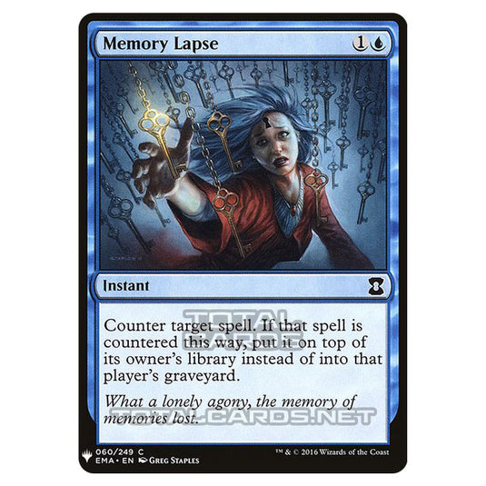 Magic The Gathering - Mystery - Memory Lapse - 425/1694