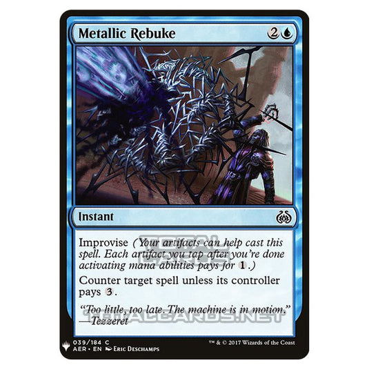 Magic The Gathering - Mystery - Metallic Rebuke - 428/1694