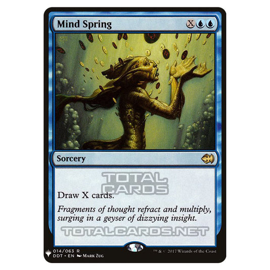 Magic The Gathering - Mystery - Mind Spring - 430/1694