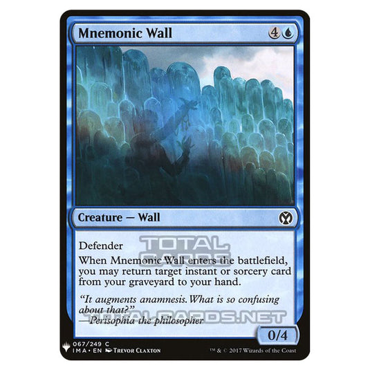 Magic The Gathering - Mystery - Mnemonic Wall - 435/1694