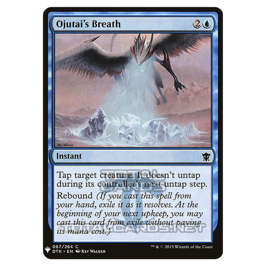 Magic The Gathering - Mystery - Ojutai's Breath - 448/1694