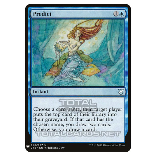 Magic The Gathering - Mystery - Predict - 459/1694