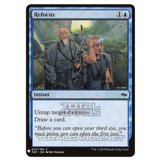 Magic The Gathering - Mystery - Refocus - 465/1694