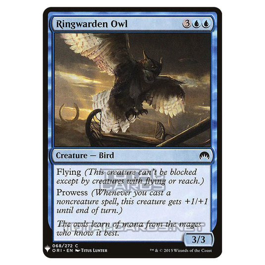 Magic The Gathering - Mystery - Ringwarden Owl - 470/1694