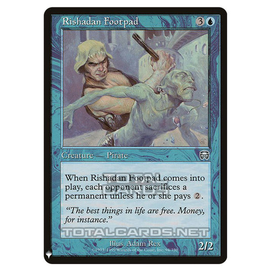 Magic The Gathering - Mystery - Rishadan Footpad - 471/1694