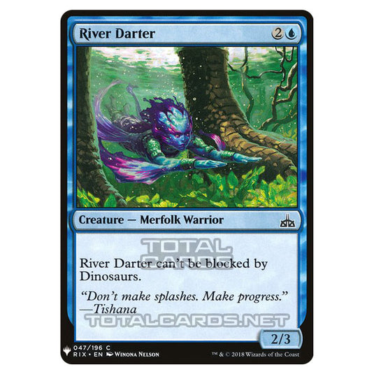 Magic The Gathering - Mystery - River Darter - 472/1694