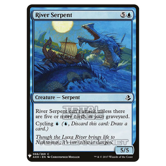 Magic The Gathering - Mystery - River Serpent - 473/1694