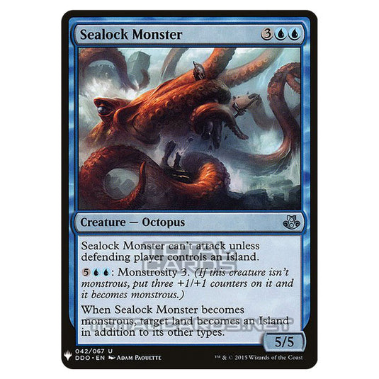 Magic The Gathering - Mystery - Sealock Monster - 481/1694