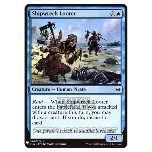 Magic The Gathering - Mystery - Shipwreck Looter - 487/1694