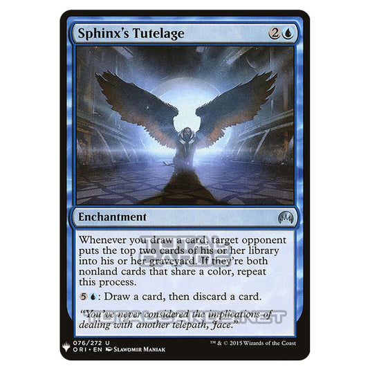 Magic The Gathering - Mystery - Sphinx's Tutelage - 502/1694