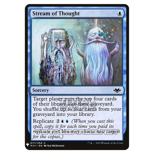 Magic The Gathering - Mystery - Stream of Thought - 508/1694