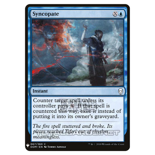 Magic The Gathering - Mystery - Syncopate - 511/1694