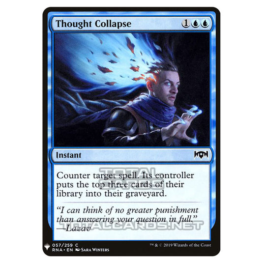 Magic The Gathering - Mystery - Thought Collapse - 521/1694