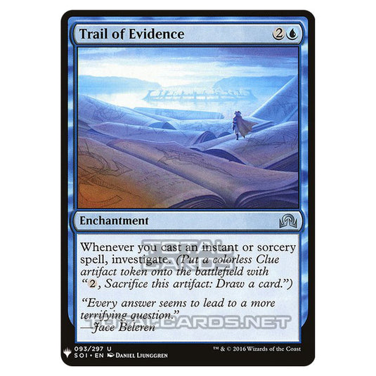 Magic The Gathering - Mystery - Trail of Evidence - 529/1694