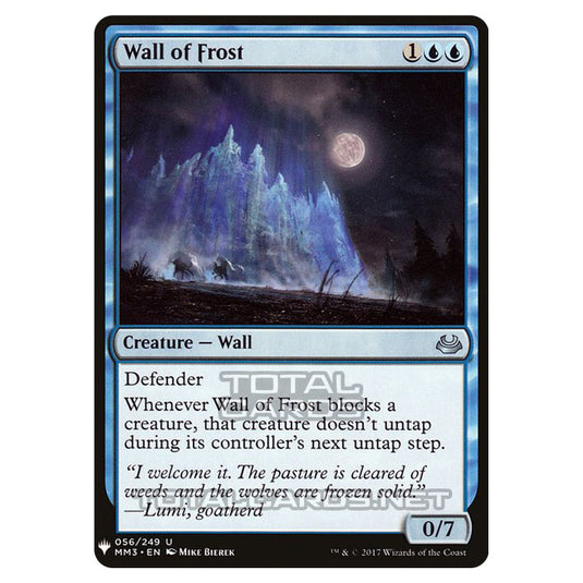 Magic The Gathering - Mystery - Wall of Frost - 539/1694