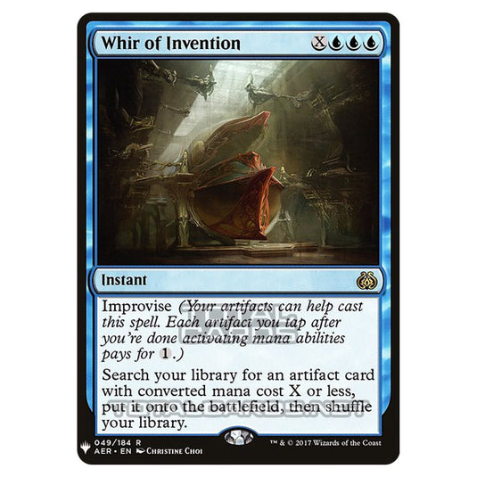 Magic The Gathering - Mystery - Whir of Invention - 547/1694