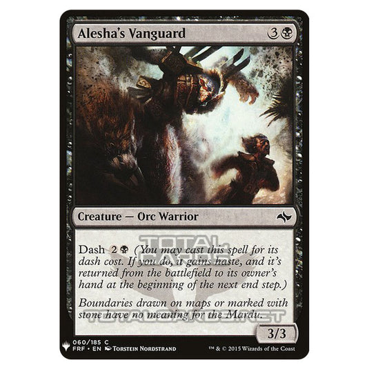 Magic The Gathering - Mystery - Alesha's Vanguard - 561/1694