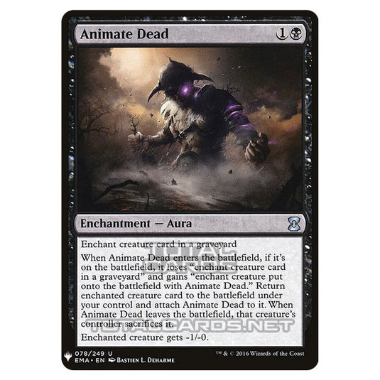 Magic The Gathering - Mystery - Animate Dead - 566/1694