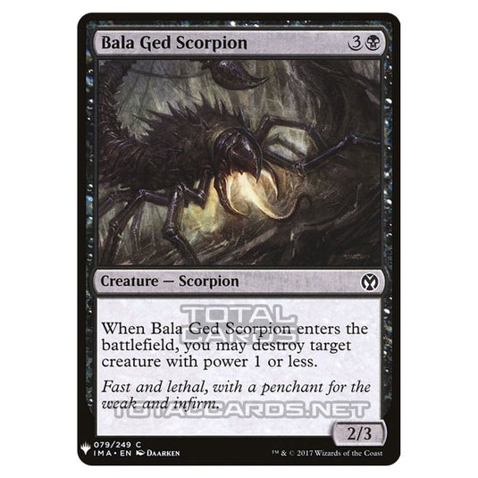 Magic The Gathering - Mystery - Bala Ged Scorpion - 568/1694