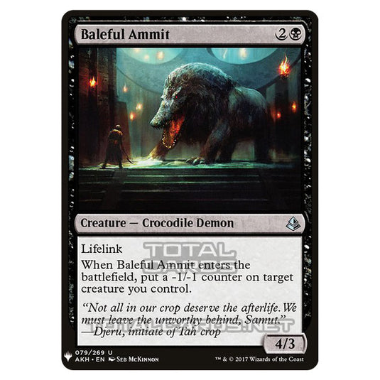 Magic The Gathering - Mystery - Baleful Ammit - 569/1694