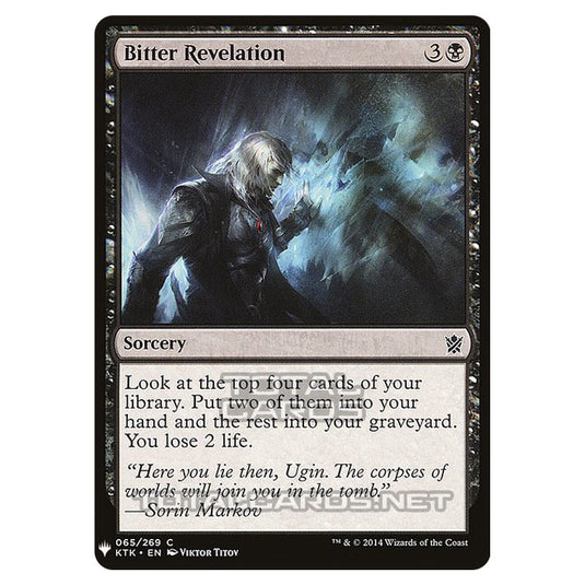 Magic The Gathering - Mystery - Bitter Revelation - 572/1694