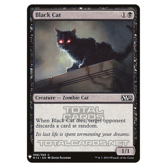 Magic The Gathering - Mystery - Black Cat - 573/1694