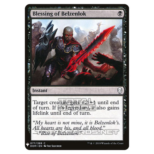 Magic The Gathering - Mystery - Blessing of Belzenlok - 577/1694