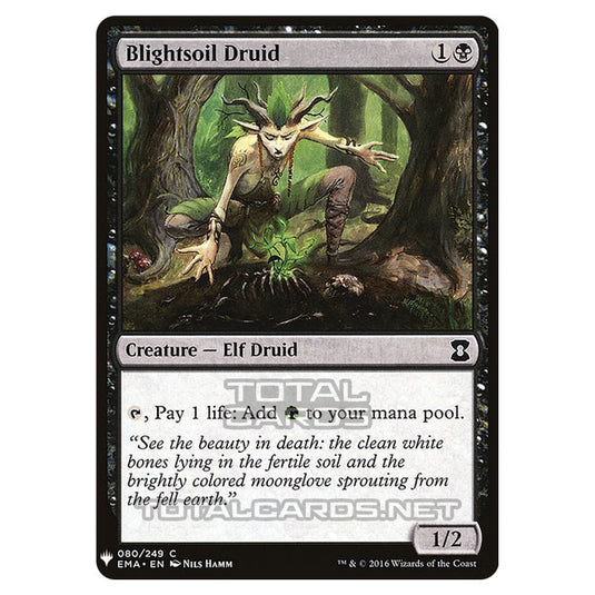 Magic The Gathering - Mystery - Blightsoil Druid - 579/1694