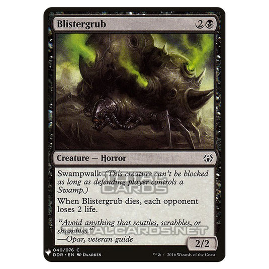 Magic The Gathering - Mystery - Blistergrub - 580/1694