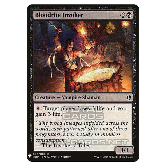 Magic The Gathering - Mystery - Bloodrite Invoker - 582/1694