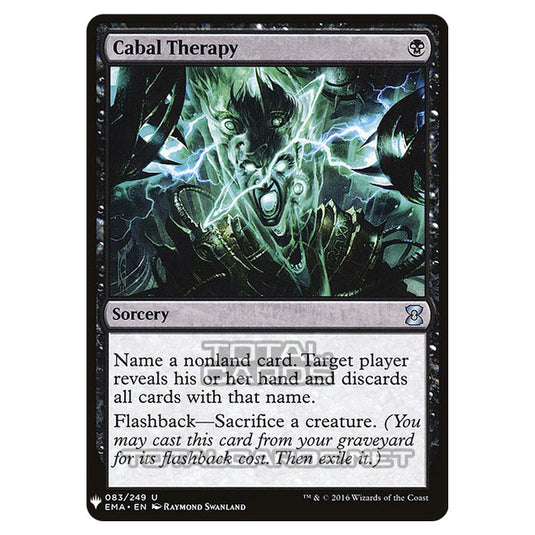 Magic The Gathering - Mystery - Cabal Therapy - 587/1694