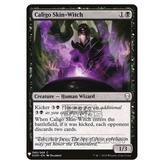 Magic The Gathering - Mystery - Caligo Skin-Witch - 591/1694