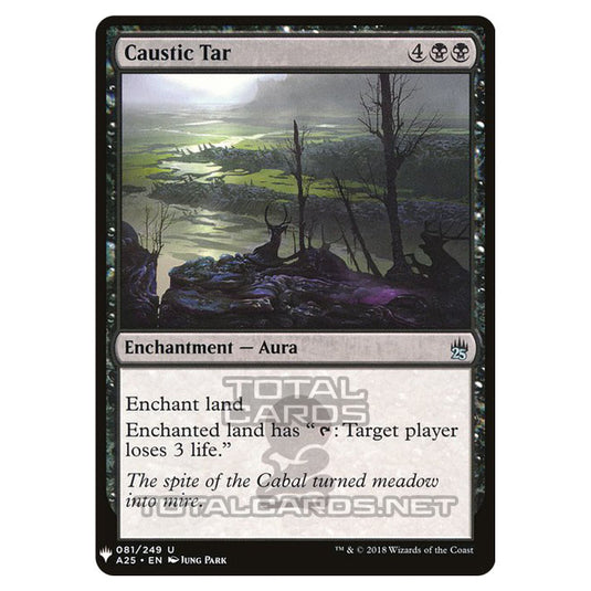 Magic The Gathering - Mystery - Caustic Tar - 596/1694